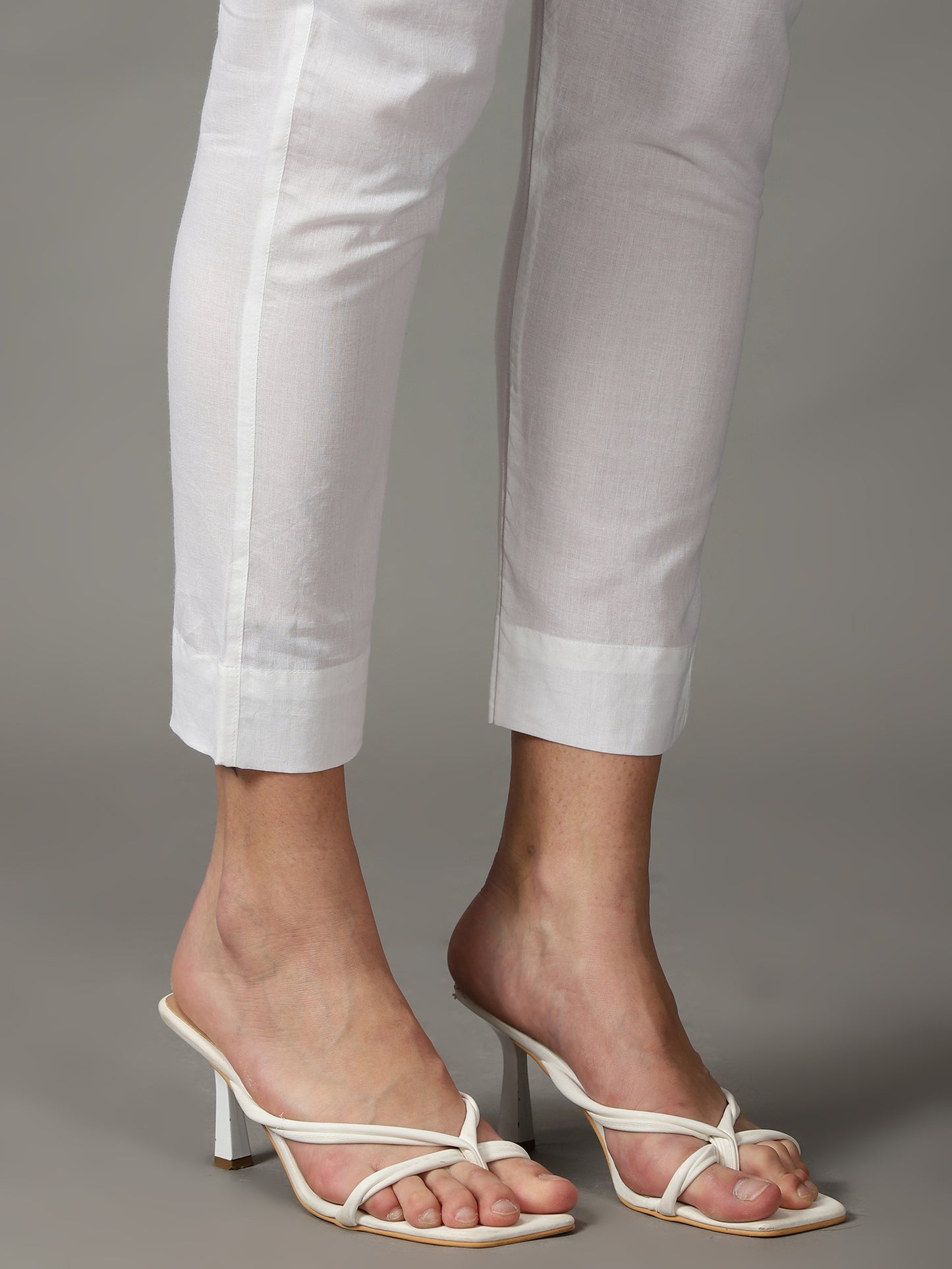 Women Trouser White